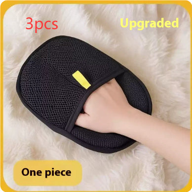 Pet Grooming Glove – Deshedding Mitt for Dogs, Cats & Rabbits