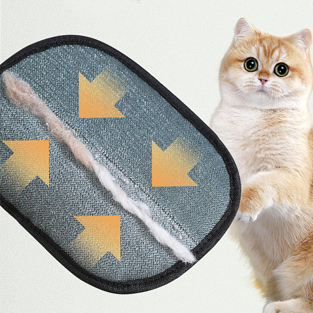 Pet Grooming Glove – Deshedding Mitt for Dogs, Cats & Rabbits